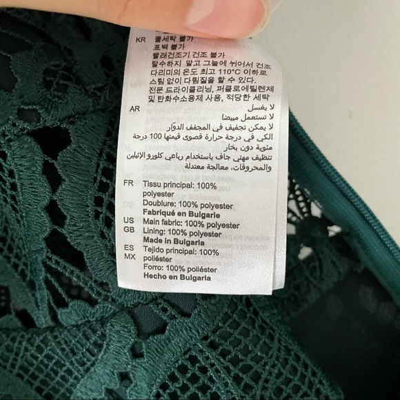 NWT Sandro Hearty Lace Fit & Flare Cocktail Dress - Picture 16 of 16